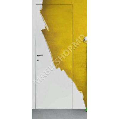 Usa interior ascunsa Cant Aluminiu Negru DS